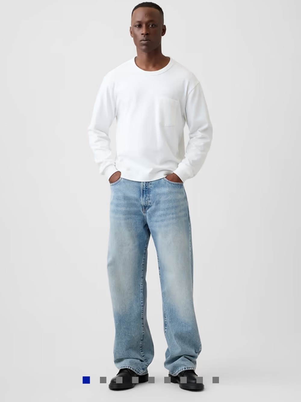 Gap '90s Loose Fit Denim Jeans Medium Wash Size 10/30R